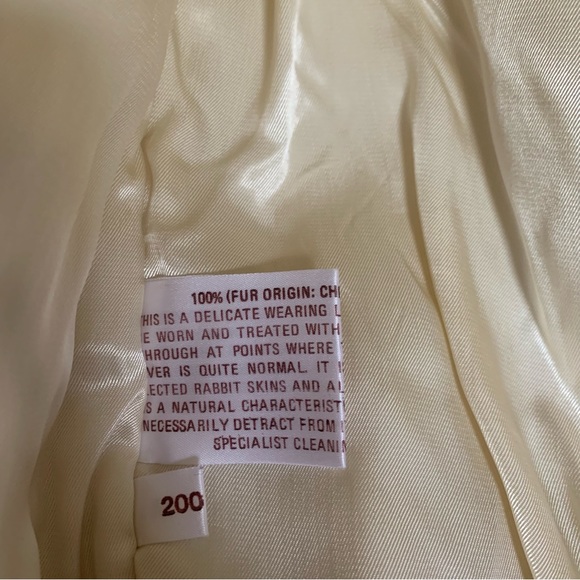 Camillé 100% Rabbit Hair Coat - Picture 6 of 6